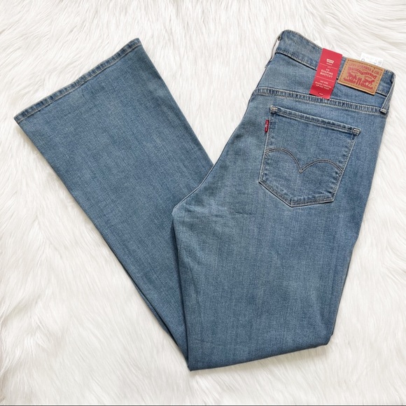 Levi's Denim - Levi’s Shaping Light Wash Plus Bootcut Jeans